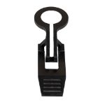 100 Pack of C9 TUFFCLIPS WEDGE CLIP - BLACK