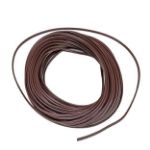 C9 Decorate Like a Pro® Kit - 100' LED Diamond Faceted Pure White Brown Wire w/12" Bulb Spacing