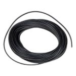C9 Decorate Like a Pro® Kit - 250' LED Diamond Faceted Pure White Black Wire w/12" Bulb Spacing