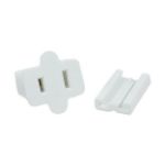 C9 Decorate Like a Pro® Kit - 1000' LED Diamond Faceted Pure White White Wire w/12" Bulb Spacing