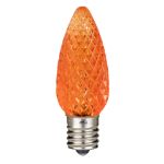 PeakPro Orange C9 LED Replacement Bulbs 25 Pack 
