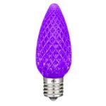PeakPro Purple C9 LED Replacement Bulbs 25 Pack 