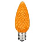PeakPro Orange C9 LED Replacement Bulbs 25 Pack 