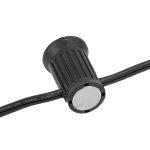 C9 Magnetic 100' Stringers 12" Spacing Black Wire