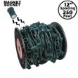 C9 Magnetic 250' Spool 12" Spacing Green Wire