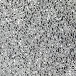16" Fold Flat Star w/Glitter Mesh Fabric - Silver