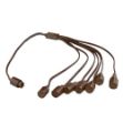 Coaxial Flex 8 Way Connector - Brown
