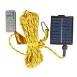 Solar Luminous Safety Cord 23FT - Yellow