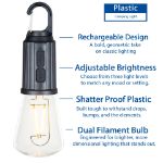 Rechargeable Camp Light - Conical