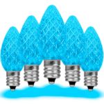 PeakPro Teal C7 LED Replacement Bulbs 25 Pack