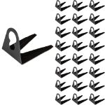Shingle Tab for C9 and C7 Sockets/Lamps 25 Pack - Black