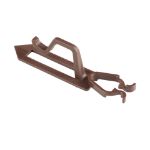 Clay Tile Roof Clips 25 pack - Brown