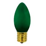 C9 RetroGlo® Vintage Green Ceramic LED Replacement Bulbs - 25 Pack