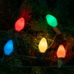 C7 RetroGlo® Vintage Orange Ceramic LED Replacement Bulbs - 25 Pack