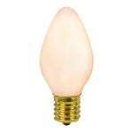 C7 RetroGlo® Vintage White Ceramic LED Replacement Bulbs - 25 Pack