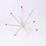 LED C9 Glitzer by Holidynamics Twinkle R/W/B 5pk