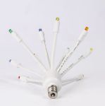 LED C9 Glitzer by Holidynamics Twinkle Multi Color 5pk