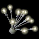 LED C9 Glitzer by Holidynamics Warm White 5pk