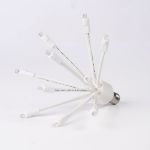 LED C9 Glitzer by Holidynamics Pure White 5pk