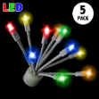 LED C9 Glitzer by Holidynamics Multi Color 5pk