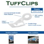 100 Pack of C9 TUFFCLIPS FLEX CLIP