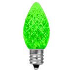 NL Select Green C7 LED Replacement Bulbs 25 Pack