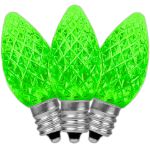 NL Select Green C7 LED Replacement Bulbs 25 Pack