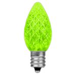 NL Select Lime Green C7 LED Replacement Bulbs 25 Pack