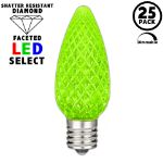 NL Select Lime Green C9 LED Replacement Bulbs 25 Pack