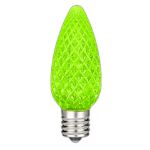 NL Select Lime Green C9 LED Replacement Bulbs 25 Pack