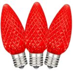 NL Select Red C9 LED Replacement Bulbs 25 Pack
