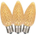 NL Select Sun Warm White C9 LED Replacement Bulbs 25 Pack