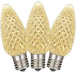 NL Select Warm White C9 LED Replacement Bulbs 25 Pack