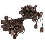 C9 50' Stringers 12" Spacing Brown Wire