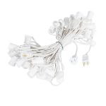 C9 50' Stringers 12" Spacing White Wire