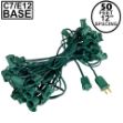 C7 50' Stringers 12" Spacing Green Wire