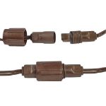 Coaxial Flex 8 Way Connector - Brown