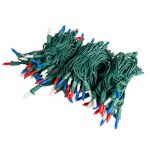 RetroGlo® Ceramic Red/White/Blue Multi Function Chasing Christmas Lights