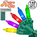RetroGlo® Multi Color Multi Function Chasing Christmas Lights