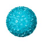 100 Teal LED 7.5" Sphere