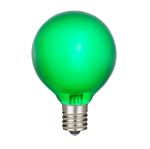 RetroGlo® Green Satin G40 Globe Bulbs 25 Pack