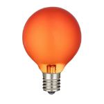 RetroGlo® Orange Satin G40 Globe Bulbs 25 Pack