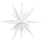 24" LED Moravian Star - White Frosted