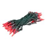M5 50 LED Red 6" Spacing Green Wire