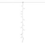 15 LED C9 Icicle Drop White Wire - Pure White