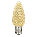 PeakPro Twinkle Warm White C9 LED Replacement Bulbs 25 Pack