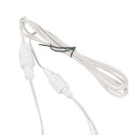 Coaxial 6' Extension - White
