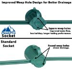 PeakPro Commercial Grade C9 1000' Spool 12" Spacing 8 Amp Green Wire