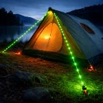 Solar Luminous Safety Cord 23FT - Green