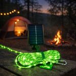 Solar Luminous Safety Cord 23FT - Green